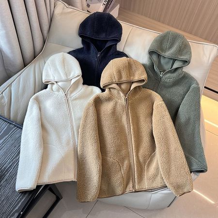 Women's Polar Fleece Jacket Hoodie