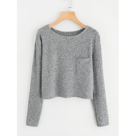 New Autumn and Winter Woolen Knitted Long-Sleeved T-Shirt Women's Knitted Bottoming Shirt